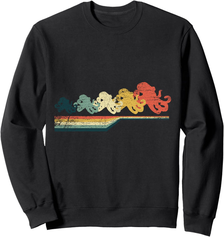 Retro-Oktopus Sweatshirt