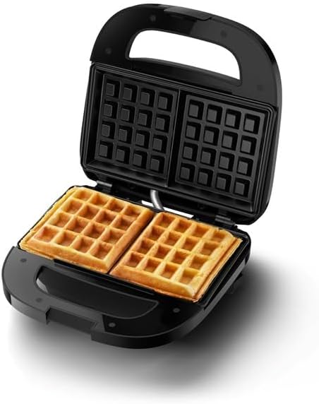 Philips Waffle Maker Series 3000 HD2332/90, 750 W, 240 V, Non-stick plates, Black