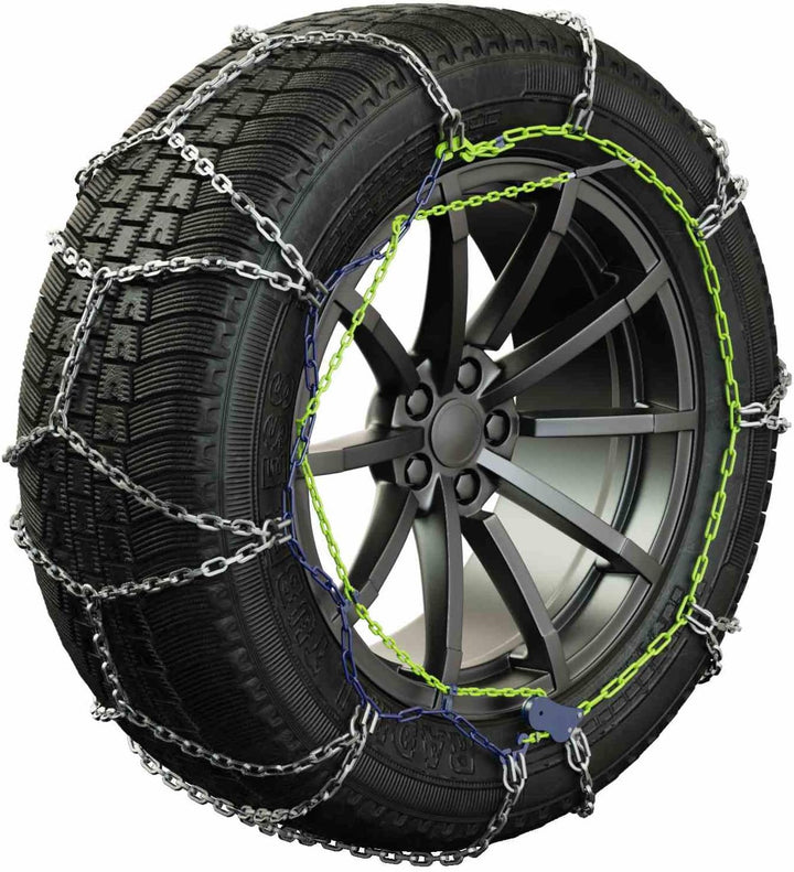Veriga PC9-150 PRO COMPACT 9mm Schneeketten Satz (1 Paar= 2 Stück) manuelle Spannung für PKW 43929,