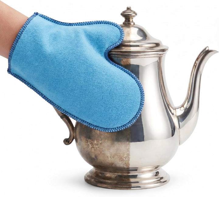 Nushine Handschuh zur Reinigung von Silber - enthält eine spezielle Imprägnierung