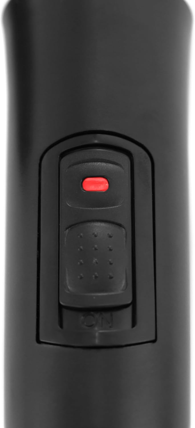 BoomTone DJ Travelsound Handmic 215 kabelloses VHF-Handmikrofon, schwarz, kompatibel mit TRAVELSOUND