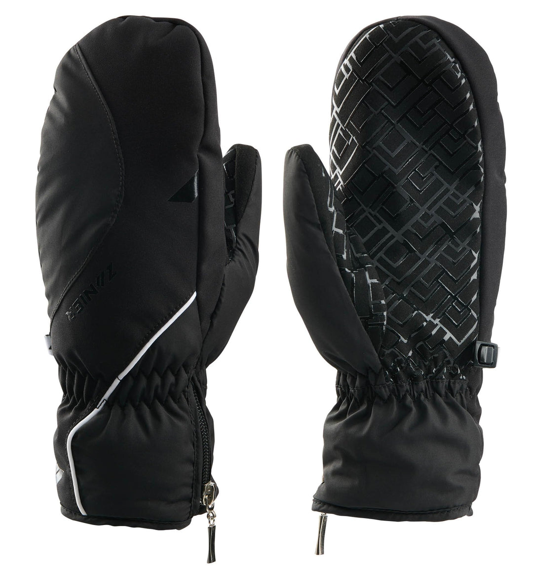 Zanier-Damen-Fäustlinge-SEEFELD.STX MITTEN 7.5 Schwarz, 7.5 Schwarz