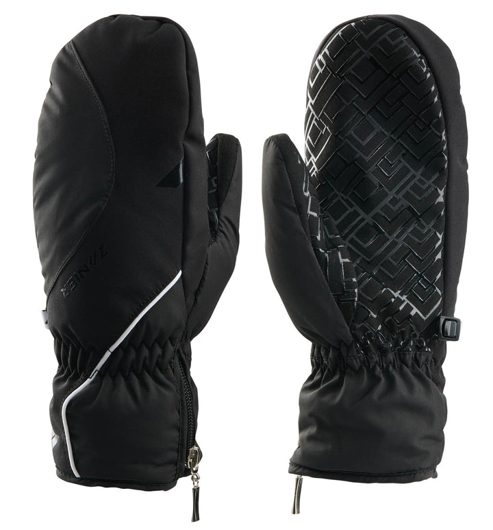 Zanier-Damen-Fäustlinge-SEEFELD.STX MITTEN 7.5 Schwarz, 7.5 Schwarz