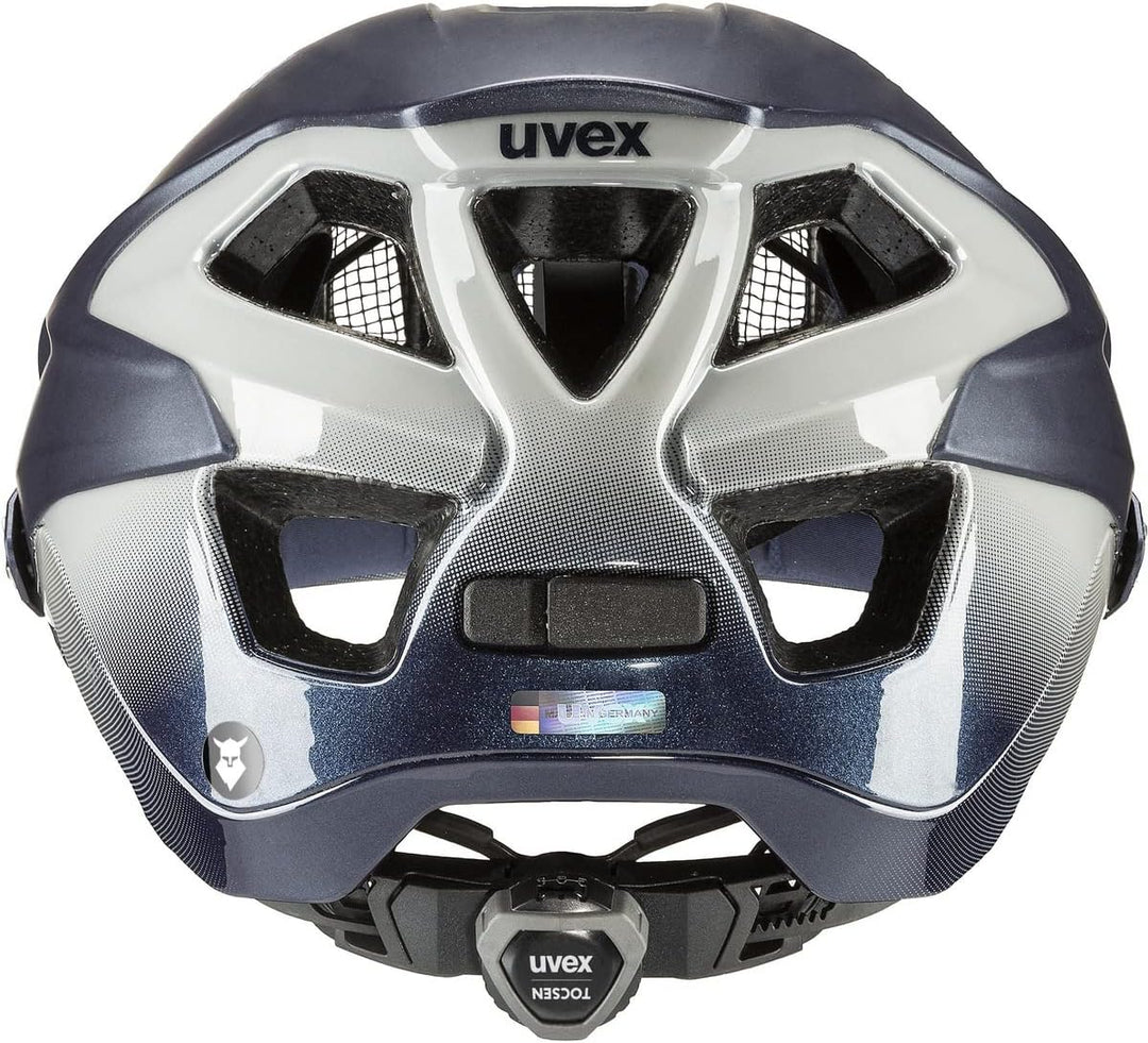 Uvex Quatro Integrale Tocsen All Mountain Enduro MTB Fahrrad Helm matt blau 2023 52-57 cm, 52-57 cm