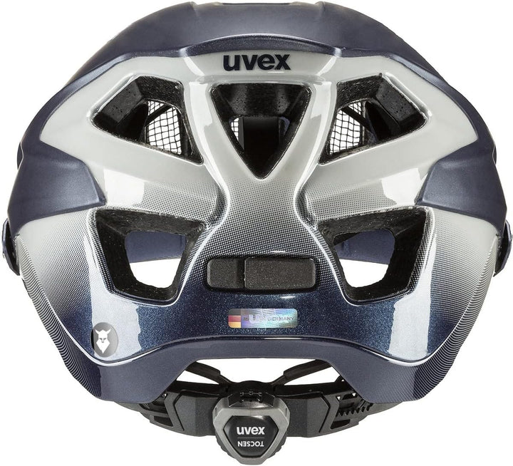 Uvex Quatro Integrale Tocsen All Mountain Enduro MTB Fahrrad Helm matt blau 2023 52-57 cm, 52-57 cm