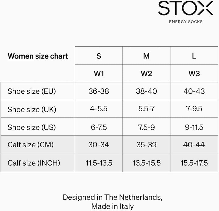 STOX Energy Socks, Wandersocken Damen, Kompressionklasse 23-32 mmHg, Wandern, Kompressionsstrümpfe,