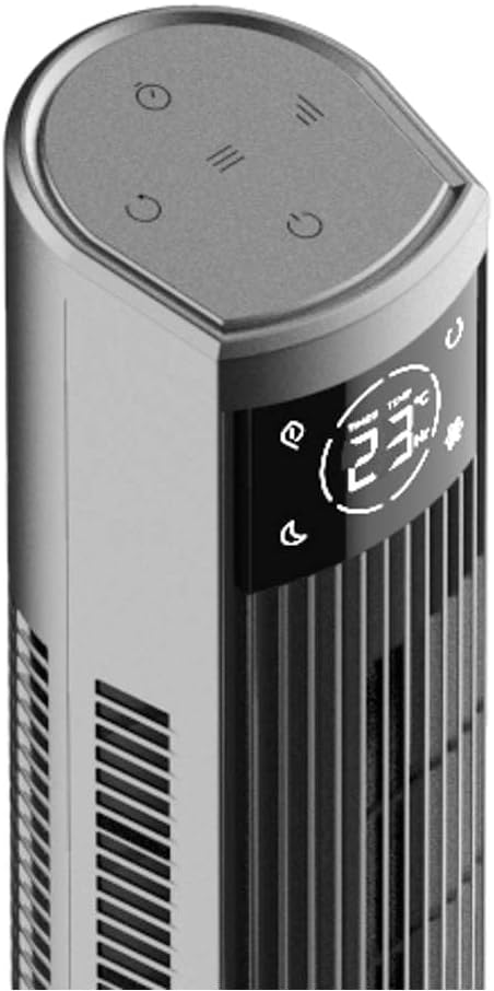 Cecotec - Turmventilatoren EnergySilence 9090 Skyline Ionic, 119 cm, 45W, Ionisator, LED Touch Scree