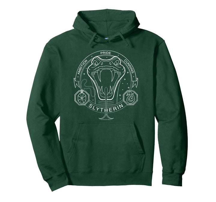 Harry Potter Slytherin Seal Pullover Hoodie