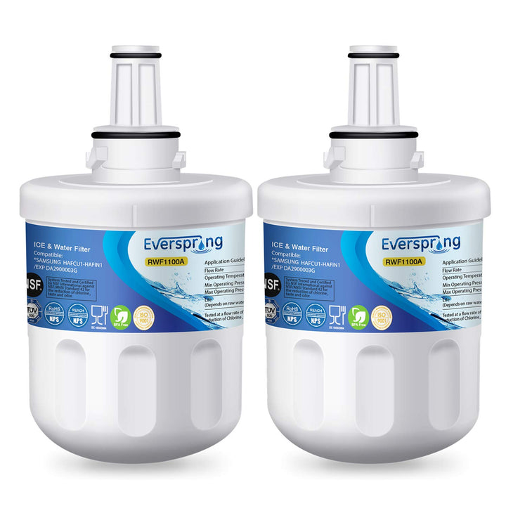 EVERSPRING Kühlschrank Wasserfilter Ersatz für Samsung DA29-00003F, DA29-00003G, Aqua Pure Plus Hafi
