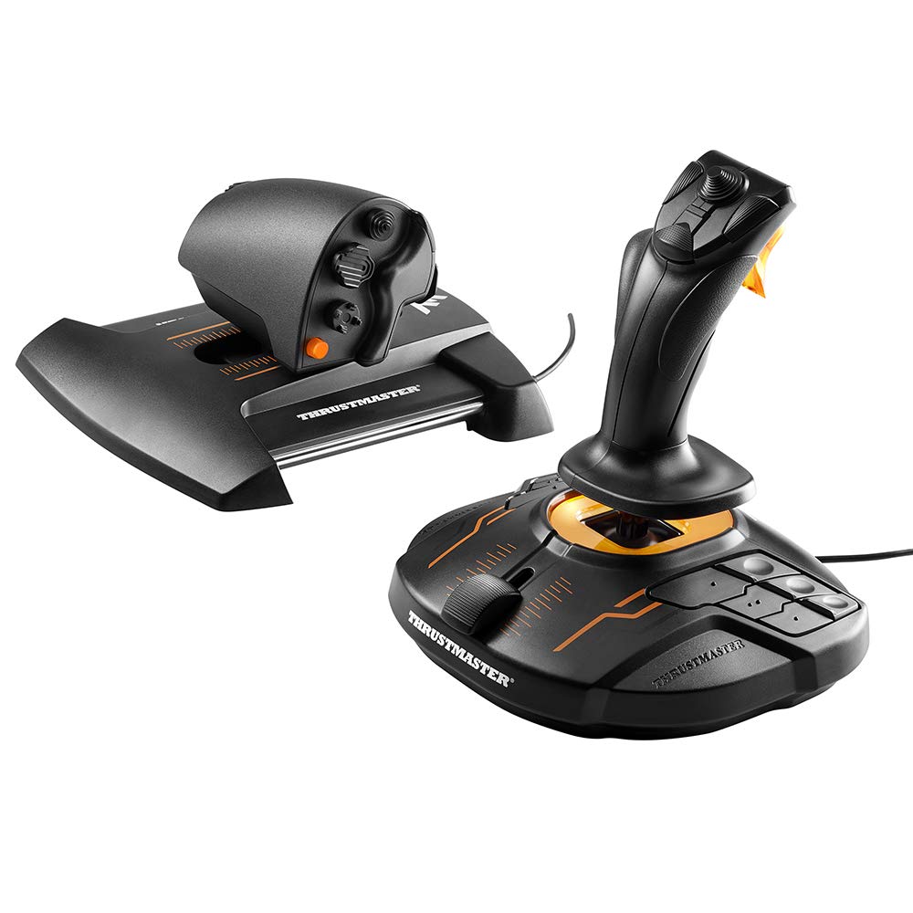 Thrustmaster T16000M FCS Hotas - Präzisions-Joystick und Schubregler für PC - Ideal für Flugsimulati
