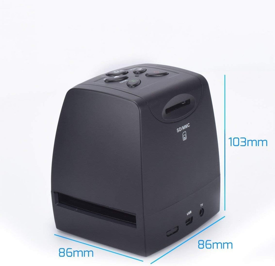 DIGITNOW! 5M / 10M Stand Alone 2,4 '' LCD-Display Film/Dia Scanner 1800DPI hohe Auflösung Bildscanne