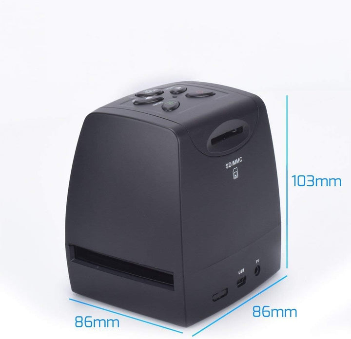 DIGITNOW! 5M / 10M Stand Alone 2,4 '' LCD-Display Film/Dia Scanner 1800DPI hohe Auflösung Bildscanne