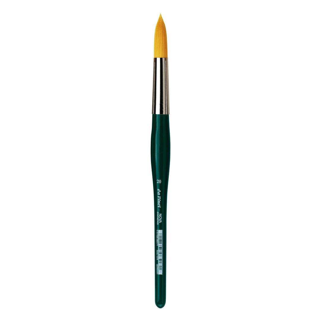 da Vinci Nova Serie 1570 Aquarellpinsel, rund, synthetisch, Grösse 20 (1570-20) rund Size 20, rund S