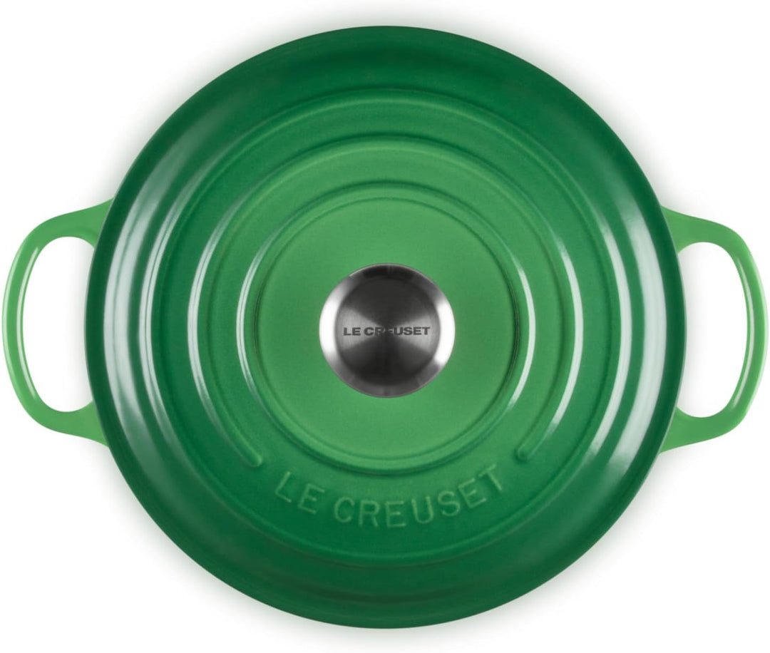 Le Creuset Signature Gusseisen-Bräter mit Deckel, Ø 20 cm, Rund, Für alle Herdarten und Induktion ge
