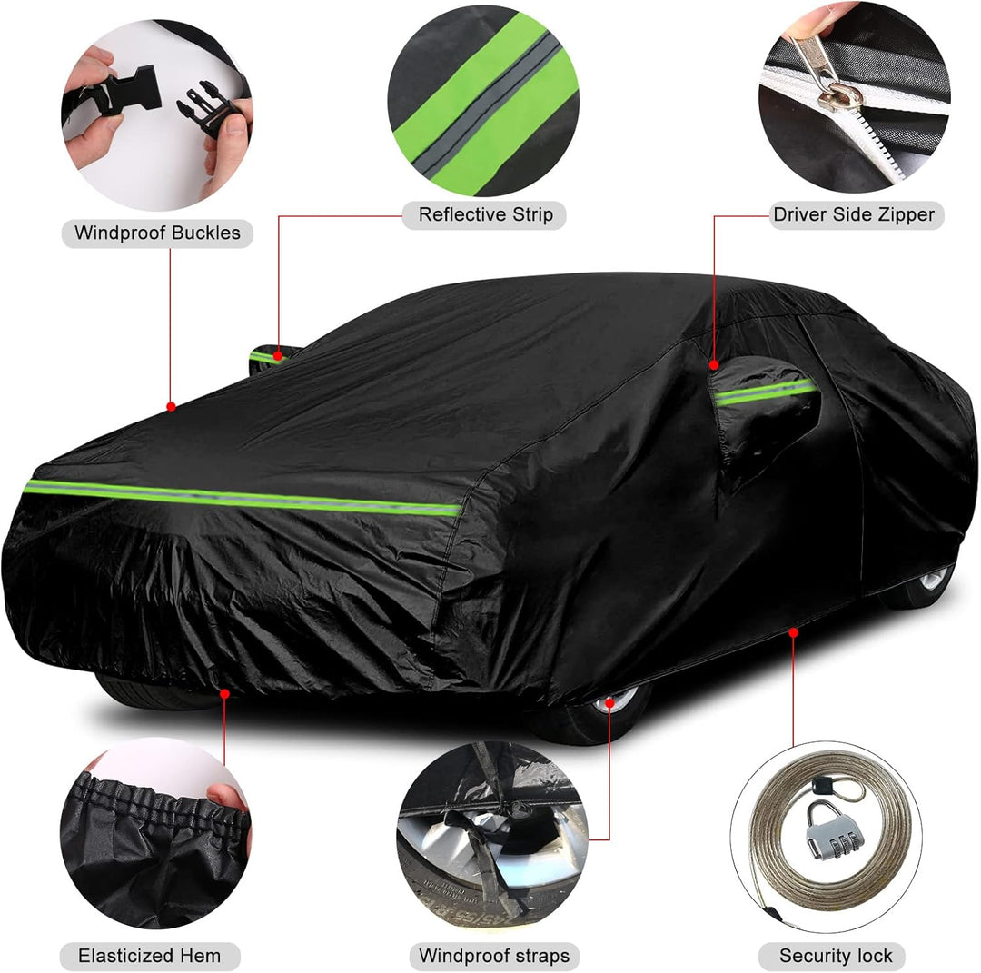 wasserdichte Autoabdeckung Kompatibel mit 718 Boxster/Cayman 986/987/981/982 Base/S/T/GTS 4.0/GT4/GT