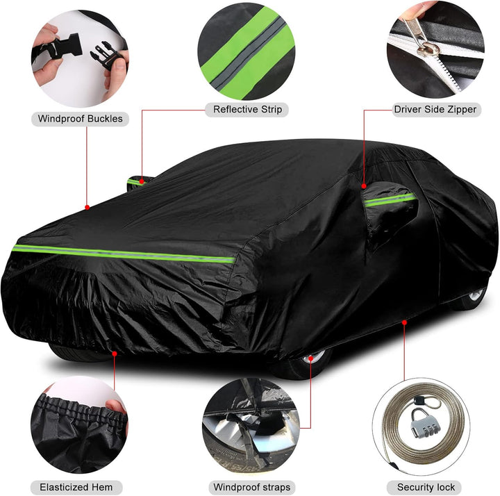wasserdichte Autoabdeckung Kompatibel mit 718 Boxster/Cayman 986/987/981/982 Base/S/T/GTS 4.0/GT4/GT