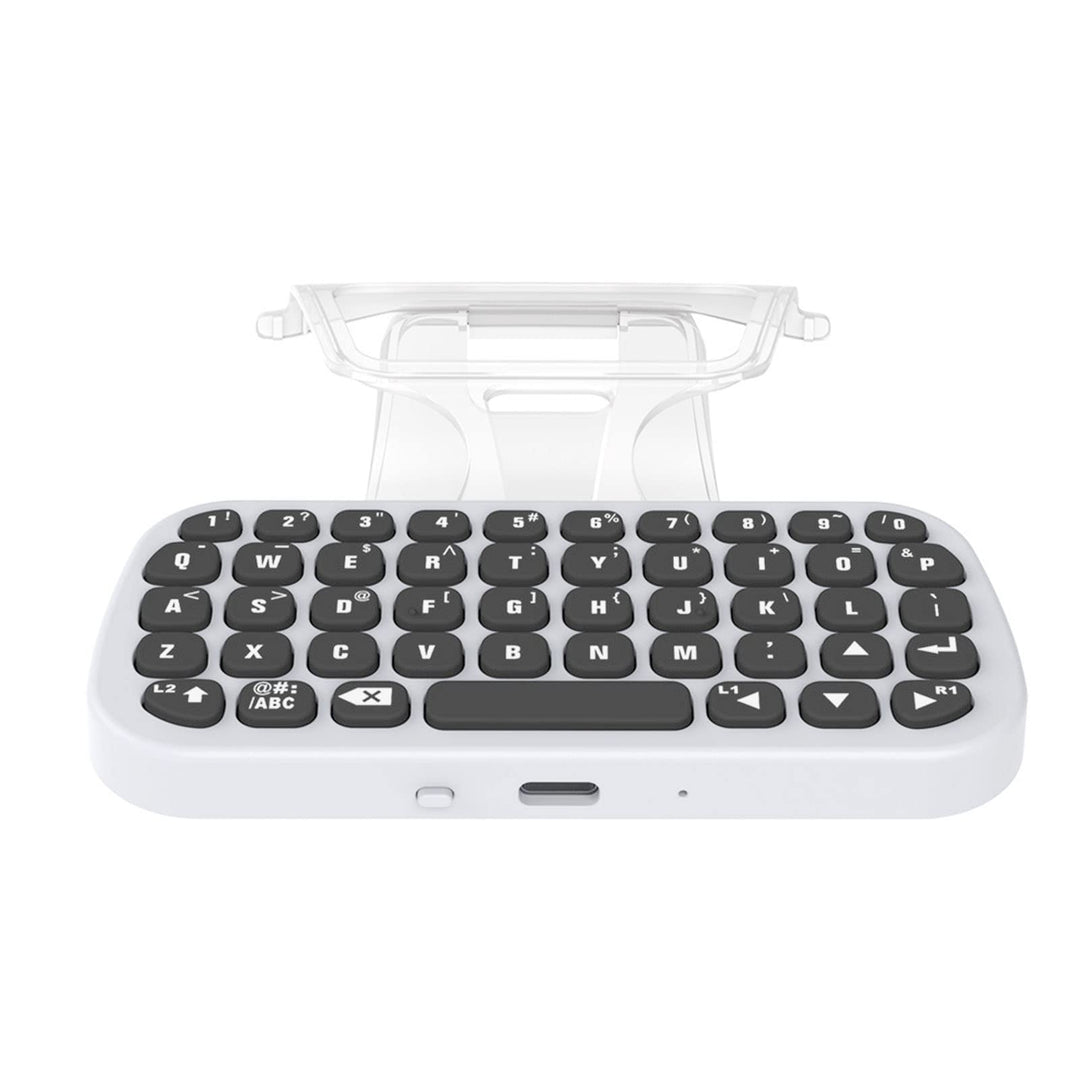ciciglow Controller-Tastatur für PS5, Kabelloses Bluetooth--Tastatur-Controller-Zubehör, Chat-Contro