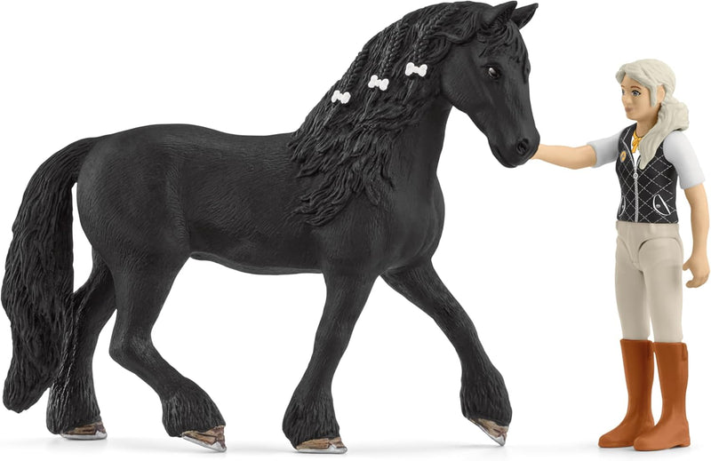 SCHLEICH 42443 Horse Club Mias Voltigier-Reitset & 42640 Horse Club Tori & Princess, ab 5 Jahren, Ho