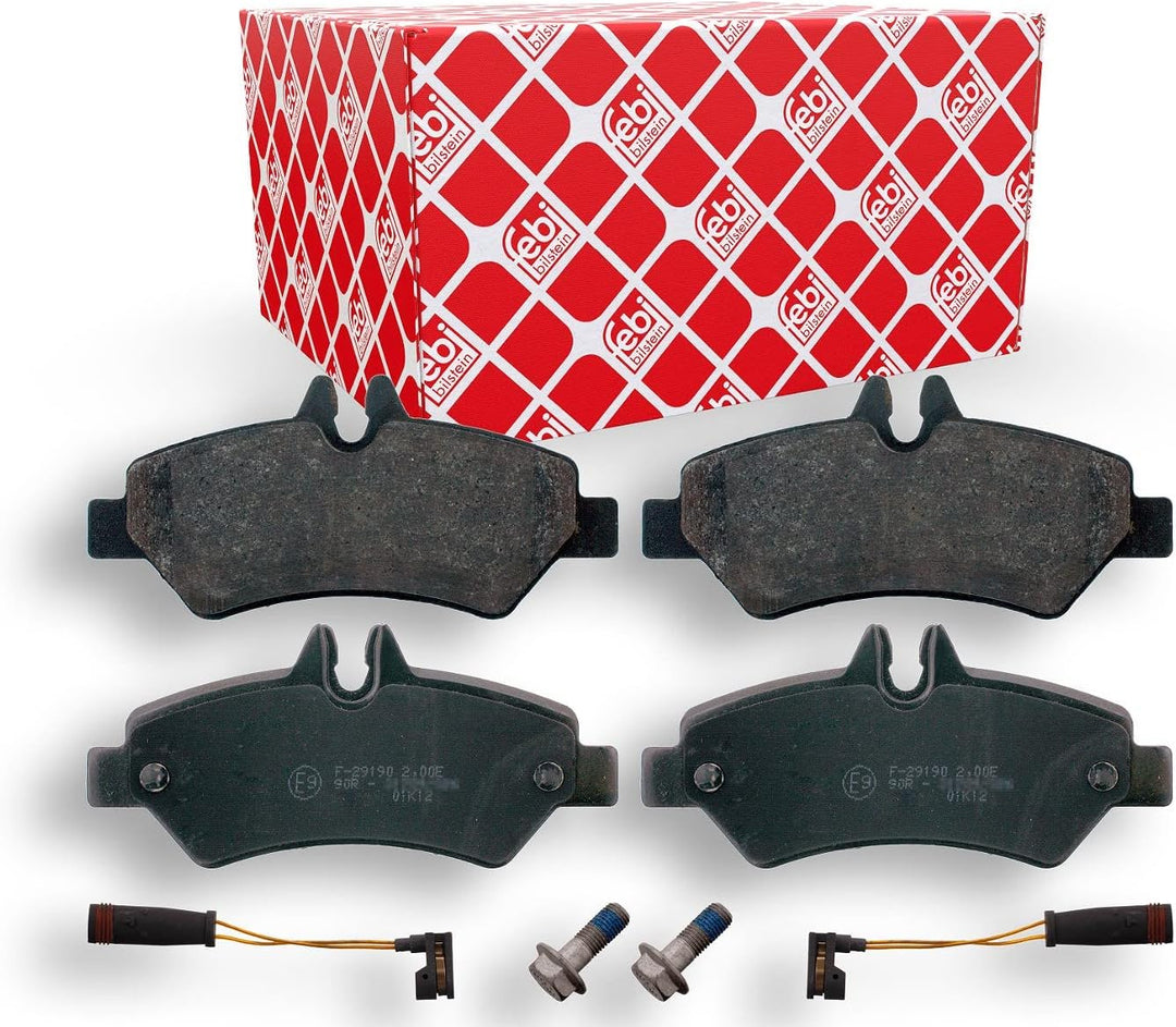 febi bilstein 16708 Bremsbelagsatz mit Anbaumaterial , 1 Stück