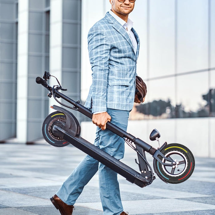 HPGAAVD 10×2.125 E Scooter Solid Reifen，10 Zoll Vollgummireifen e scooter für Ninebot F20 F25 F30 F4