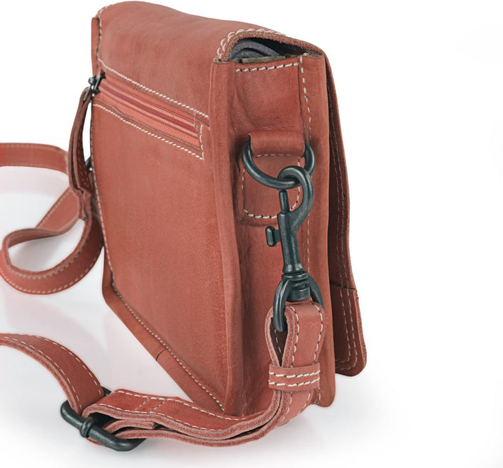 Lois - Umhängetasche Damen Leder - Umhängetasche Leder Damen mit verstellbarem riemen - Kleine Umhän