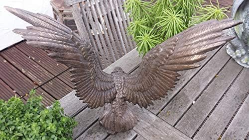 MC Dekofigur bronziert - Adler Wings of Glory - Bronzefigur Figur Deko In-/Outdoor