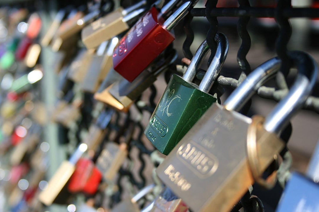 ABUS Aluminium-Vorhangschloss 72/40 grün 43600, Grün