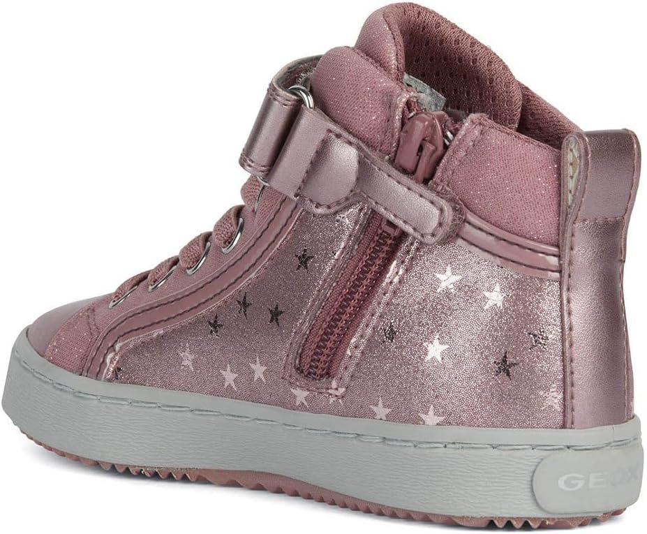 Geox Mädchen J Kalispera Girl I Sneakers 24 EU Rosa Dk Pink C8006, 24 EU Rosa Dk Pink C8006