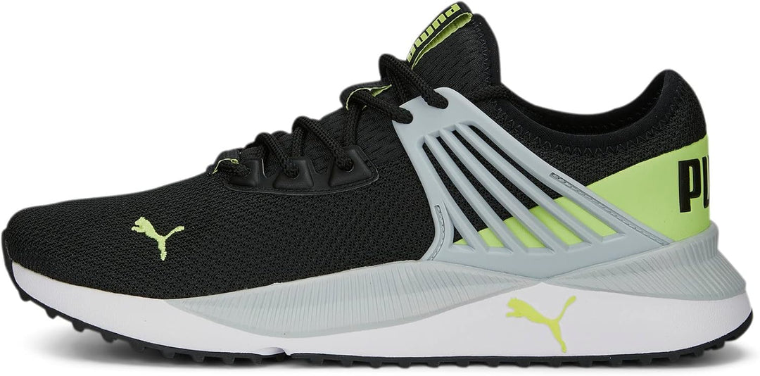 PUMA Herren Pacer Future Sneaker 36 EU Puma Black Platinum Grey Lily Pad, 36 EU Puma Black Platinum