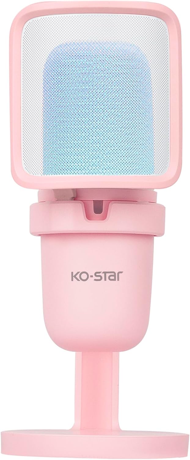 KO-Star M-630S USB Gaming Mikrofon RGB – Nierencharakteristik, Touch-Stummschaltung, Plug & Play, Me