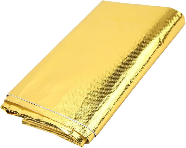 Cocoarm Selbstklebendes Reflektierendes Hitzeschild-Wickelband, Hochtemperatur-Wärmeisolierung, Hält