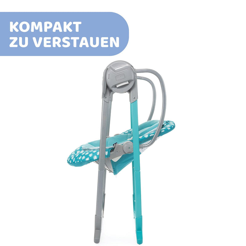 Chicco Polly Swing Up Elektronische Babywippe von Geburt bis 9 Kg, Verstellbare Babyschaukel und Aut