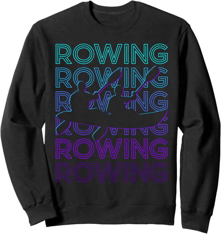 Rudern Retro Sweatshirt
