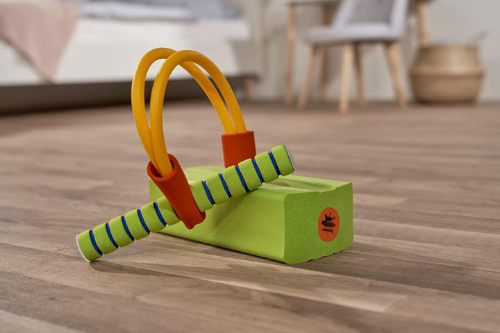 Simba 107306087 - Pogo Jumper, extra weiche Sprungplattform, Springen, Hüpfen, Stelzen, Gartenspielz