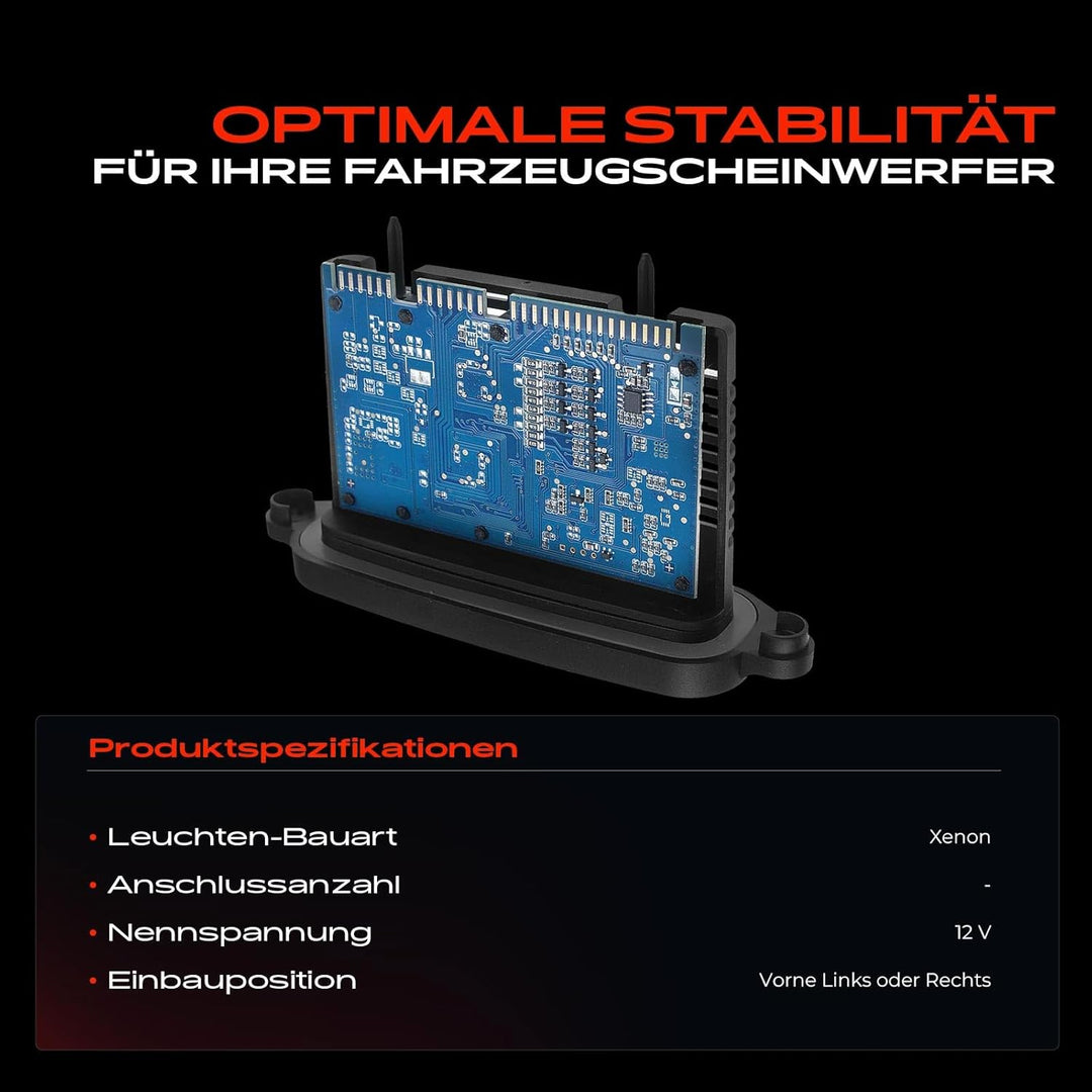 Frankberg Xenon modul Scheinwerfer Treibermodul Kompatibel mit 5er Gran Turismo F07 2009-2017 5er F1