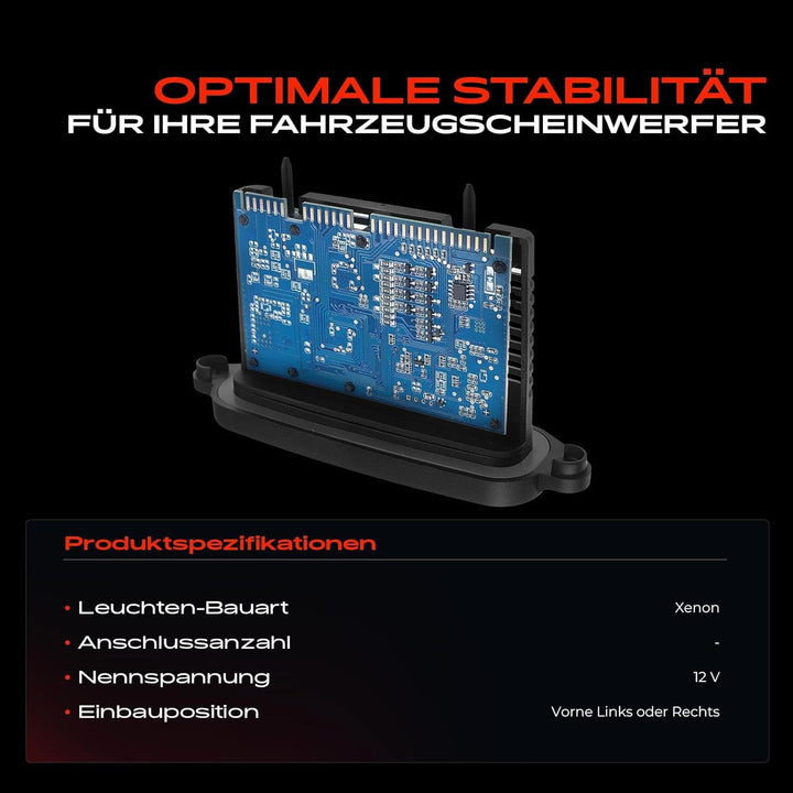 Frankberg Xenon modul Scheinwerfer Treibermodul Kompatibel mit 5er Gran Turismo F07 2009-2017 5er F1