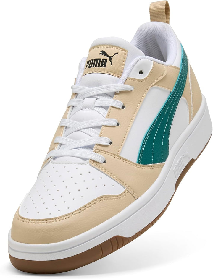 PUMA Unisex DivecatBadeschuhe 36 EU Toasted Almond Emerald Ice White Beige Green, 36 EU Toasted Almo