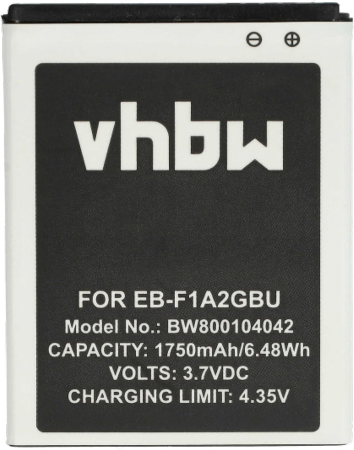 vhbw 3X Akku kompatibel mit Samsung Galaxy Camera EK-GC100Z, Camera EK-GC110, EK-GC120 Handy Smartph