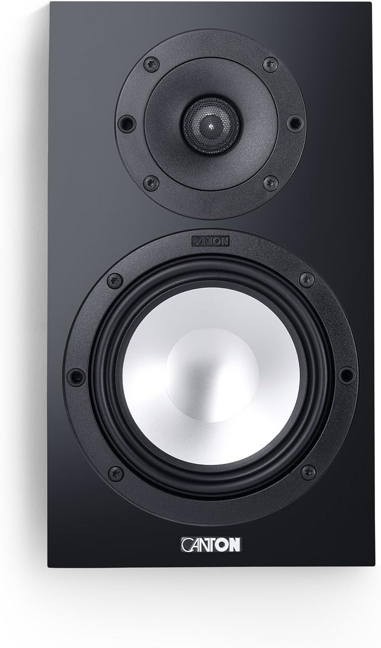 Canton GLE 416.2 60 W Black Loudspeaker – Loudspeakers (2-Way, Wired, 60 W, 45 – 40000 Hz, 8 Ohm, Bl