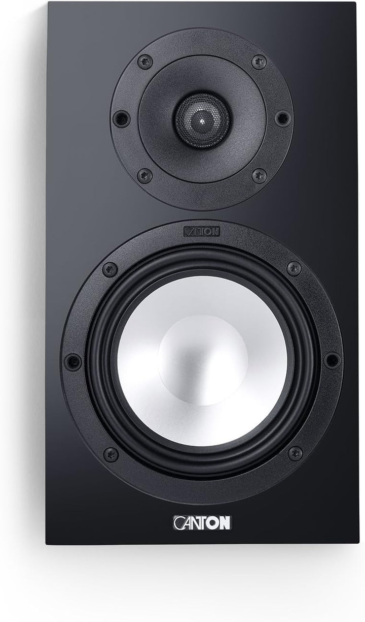 Canton GLE 416.2 60 W Black Loudspeaker – Loudspeakers (2-Way, Wired, 60 W, 45 – 40000 Hz, 8 Ohm, Bl