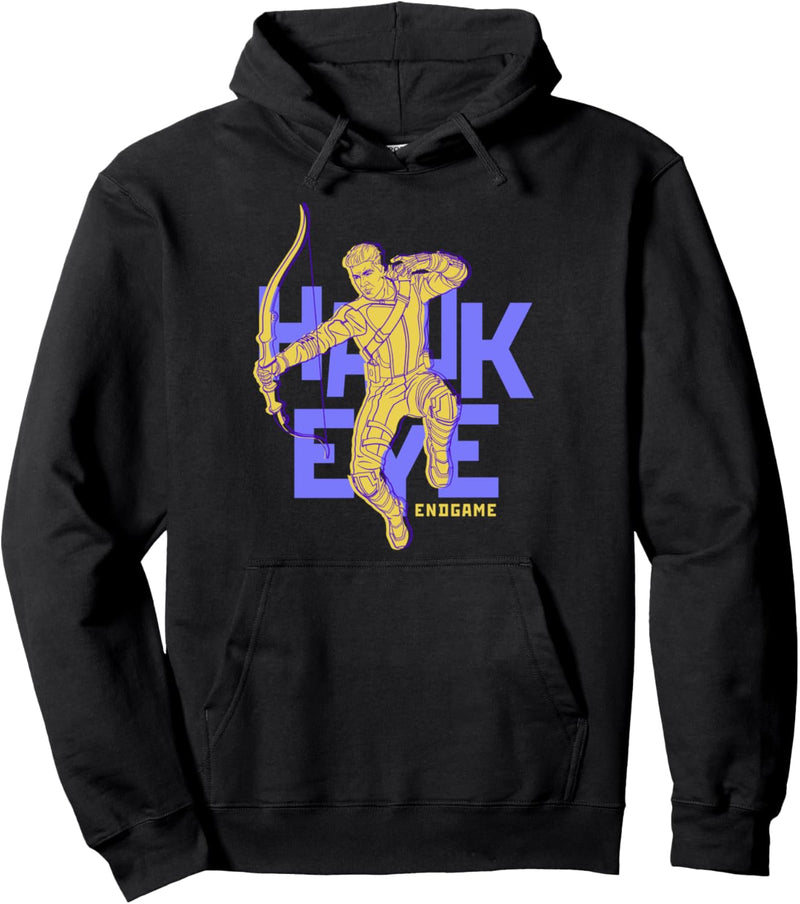 Marvel Avengers: Endgame Hawkeye Pop Text Pullover Hoodie