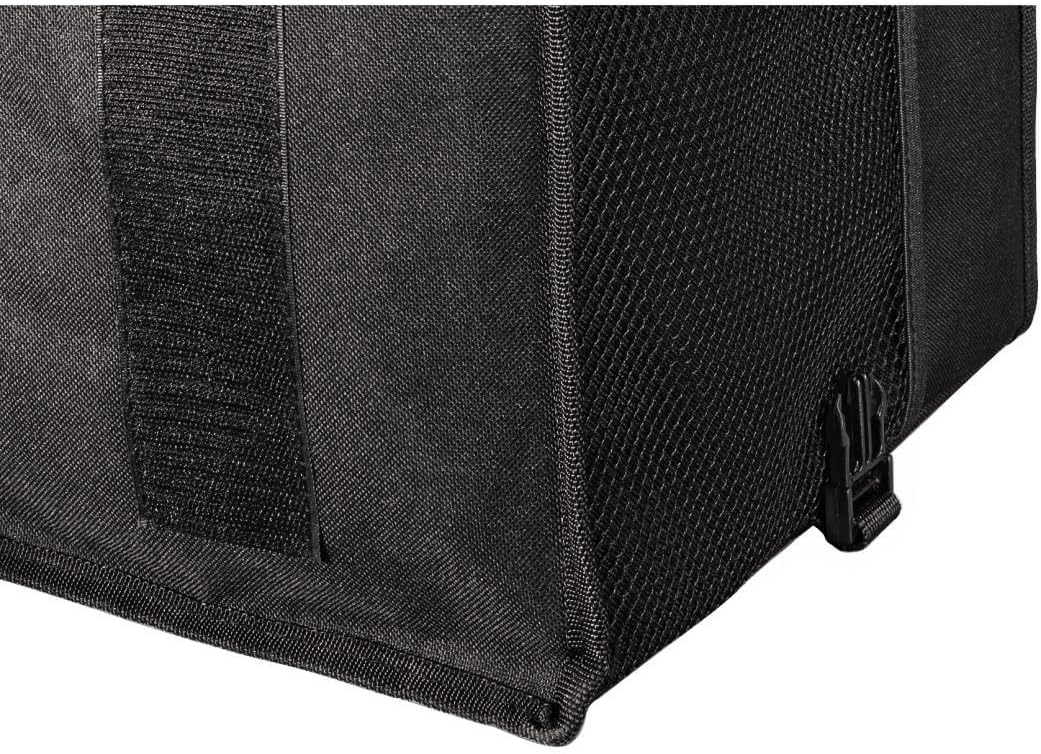 Hama Auto-Kofferraumtasche mit Klettbefestigung, faltbar, klein (37 x 29 x 25 cm) schwarz, klein