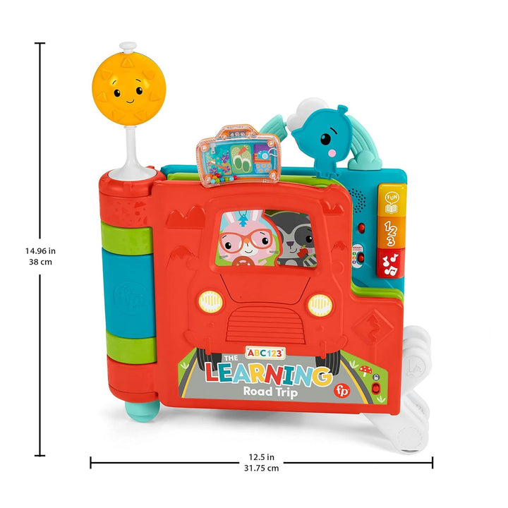Fisher-Price HCL05 - Riesen Sitz & Steh Erlebnisbuch, italienische Version, ab 6 Monaten
