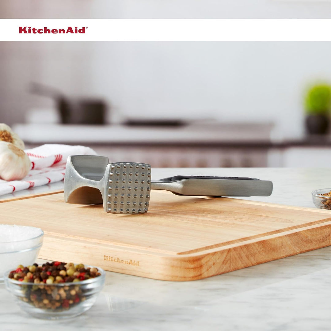 KitchenAid KO119OHOBA Gourmet Meat Tenderizer, 9.45-Inch, Black