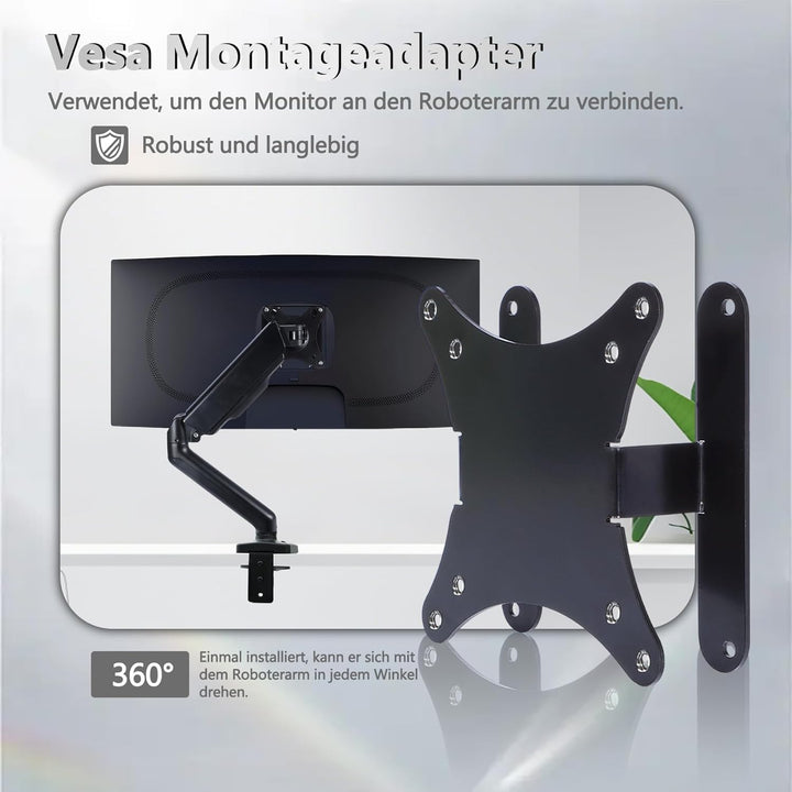 AW3425DWM VESA-Adapter kompatibel mit Alienware Monitoren (passend für AW2525HM,AW2524HF,AW2724HF,AW