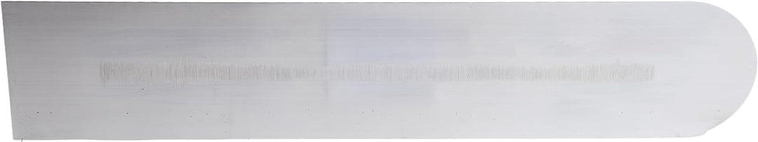 Marshalltown Glättkelle mit vorne runder Front, gebogener DuraSoft Griff, aus Carbonstahl, für Boden