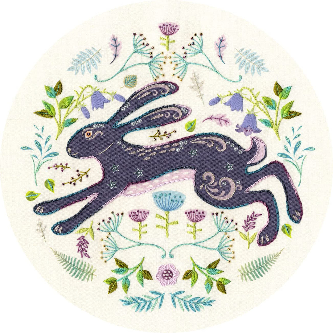 Bothy Threads Stickset – Folk Hase (Folk Art Range)