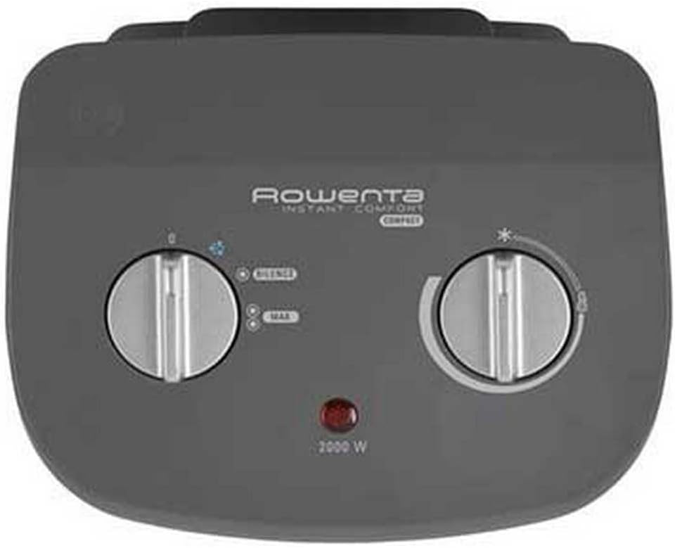 Rowenta SO2320 Instant Comfort Compact Heizlüfter | 2000 Watt | 2 Leistungsstufen | leise Heizung |