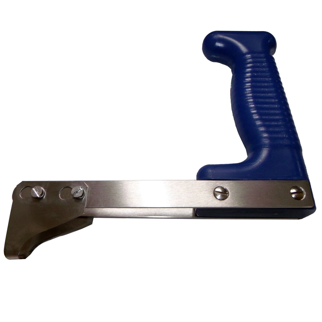 Profi Edelstahl Metzger Fleischer Rippenzieher + 14mm Klinge blau Rippen Zieher