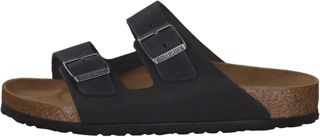 Birkenstock Arizona Oiled Leather 35 EU Schwarz, 35 EU Schwarz